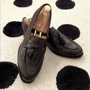 Suit Supply Dark Brown Tassel Loafers (includes shoe tree)